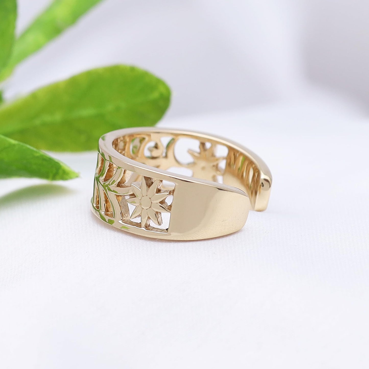 Adjustable Flower Toe Ring