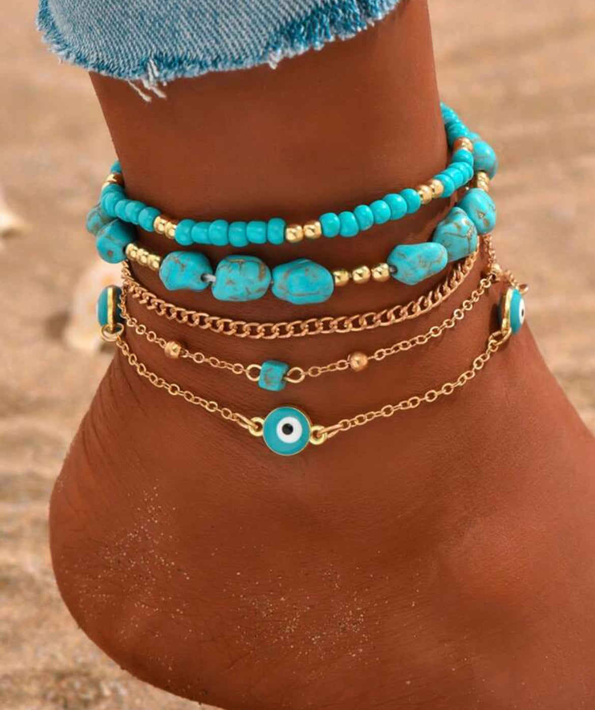 Turquoise Goddess Stack