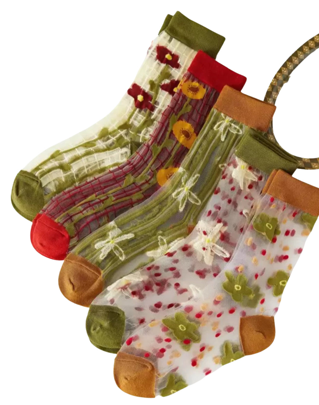 Floral Fall Socks