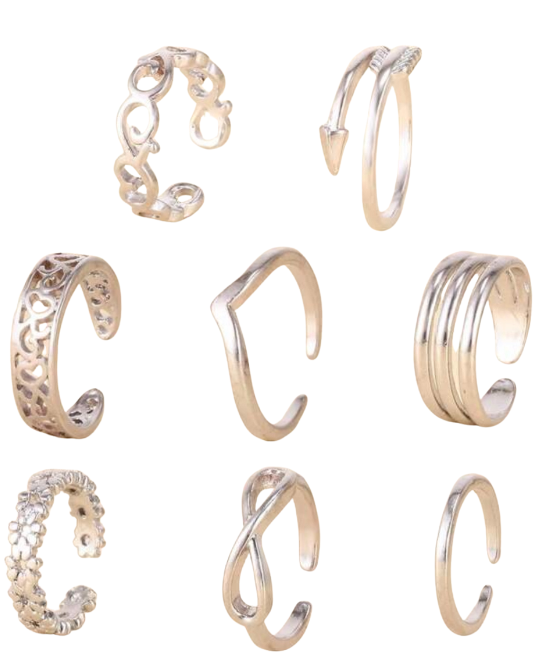 Bohemian Bella Toe Ring Collection