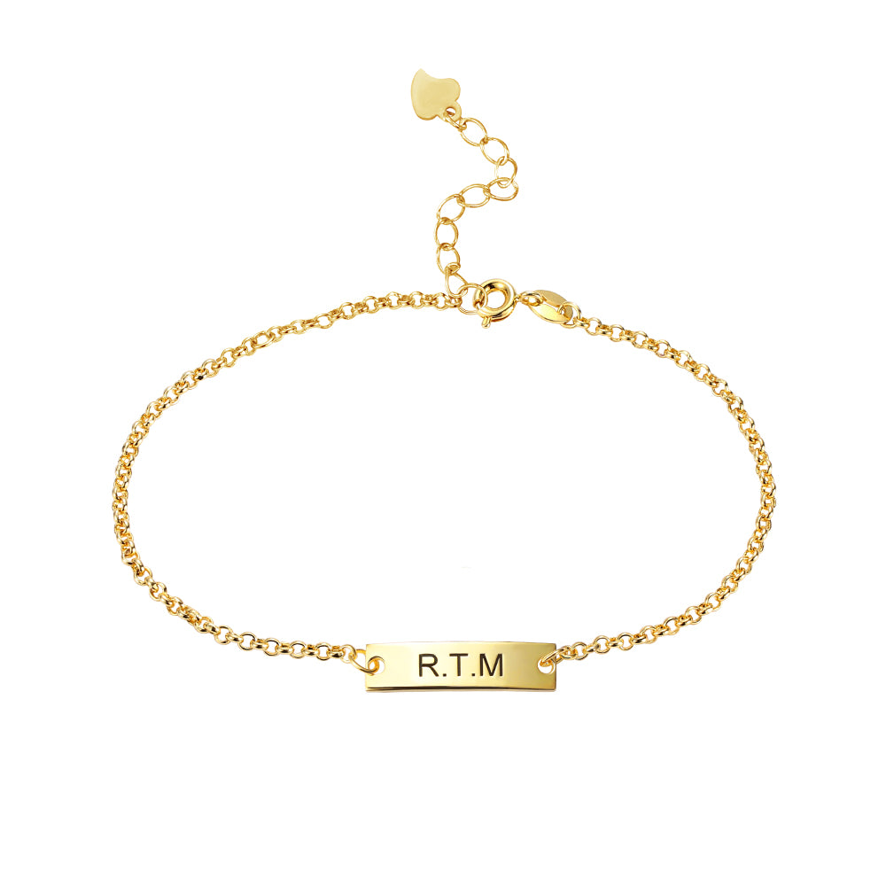 Raise The Bar Personalized Anklet