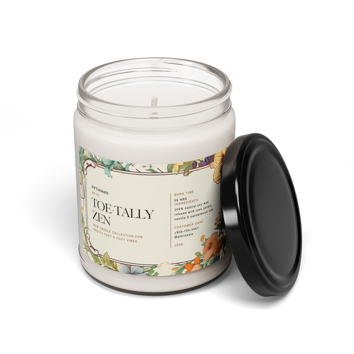 Toe-Tally Zen Rose & Bergamot
