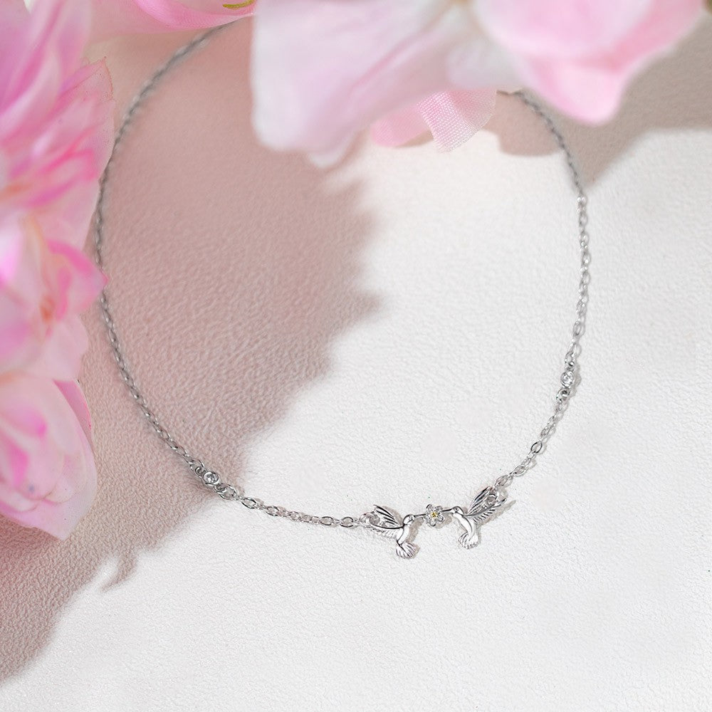 Hummingbird Anklet