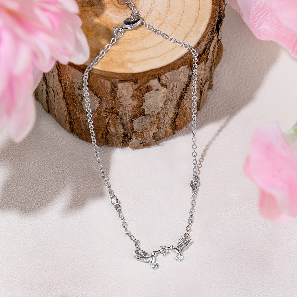 Hummingbird Anklet