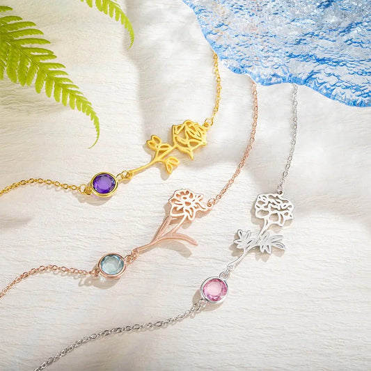 Bloom & Shine Custom Anklet