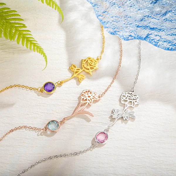 Bloom & Shine Custom Anklet