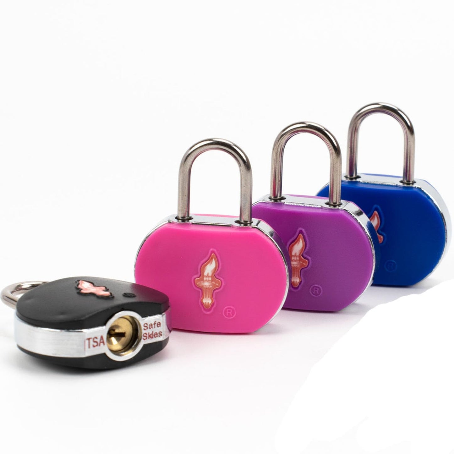DualCrown 4-Pack TSA-Approved Luggage Locks