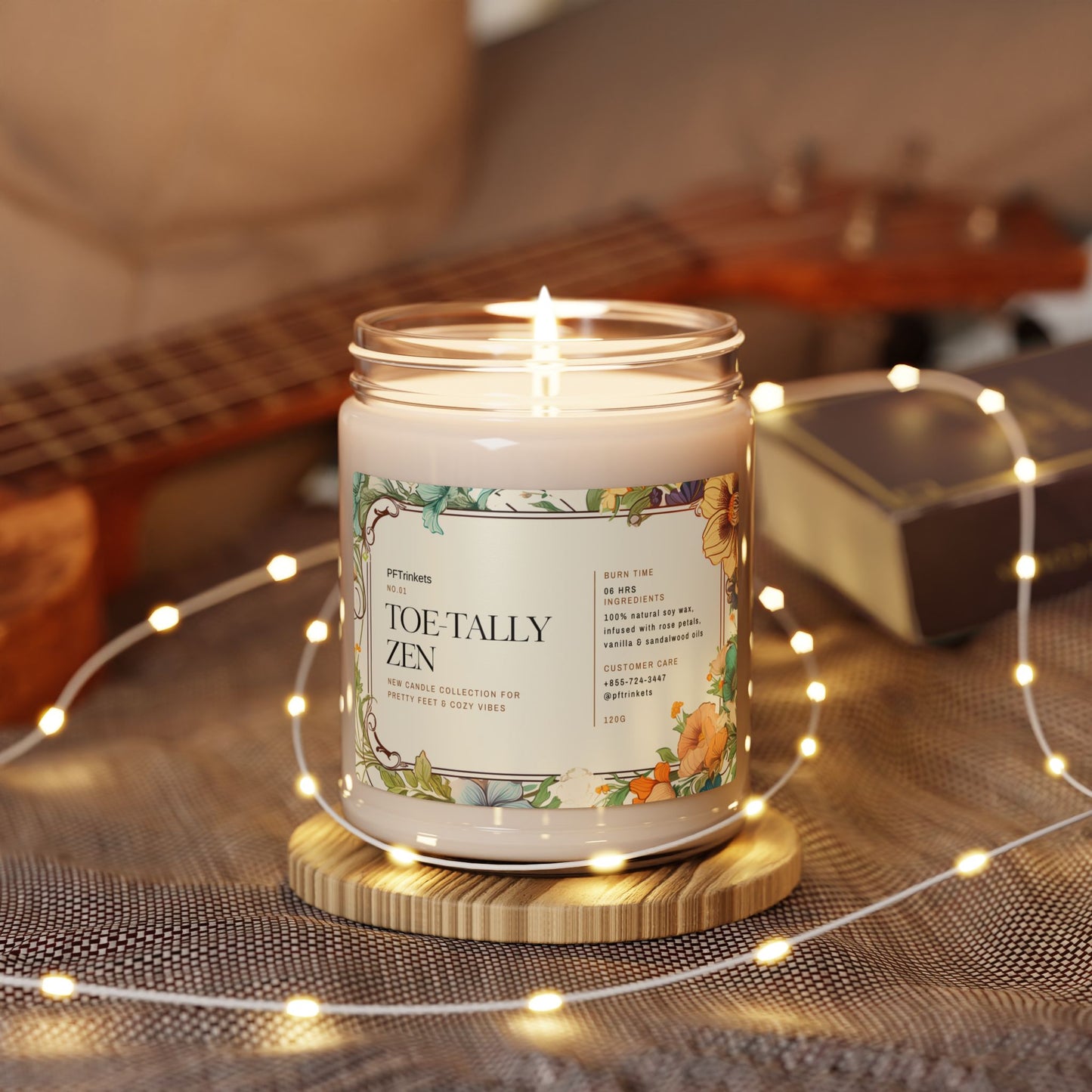 Toe-Tally Zen Rose & Bergamot