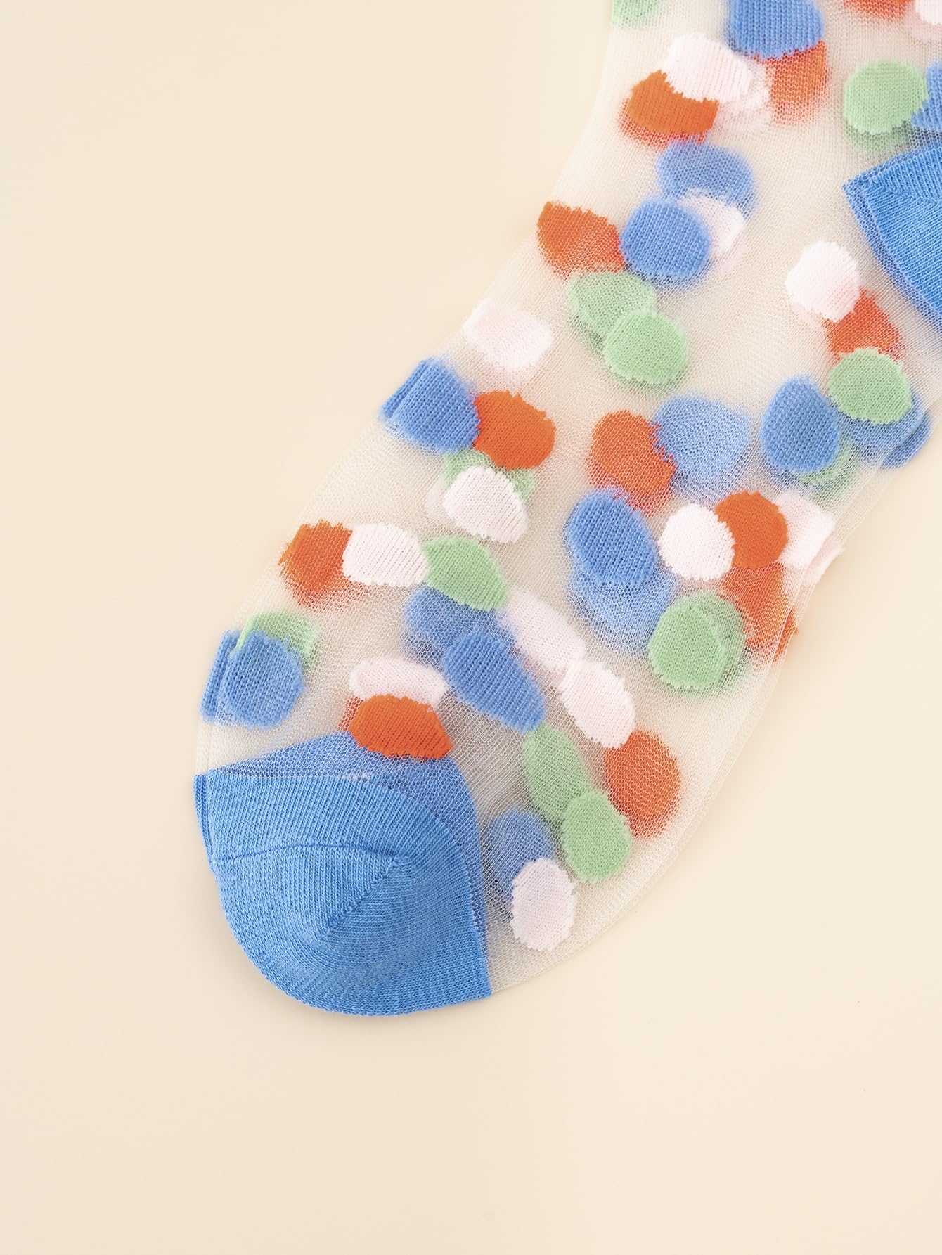 ✨ 5-Pair — Multicolor Crew Set ✨