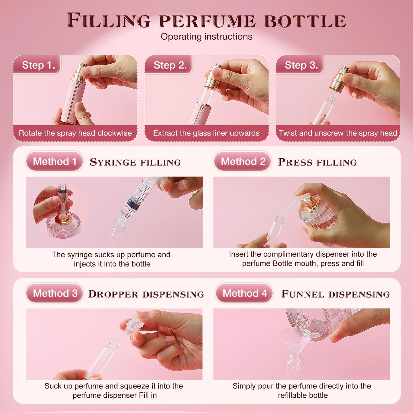 ✨ Atomizer Perfume Spray Bottle✨