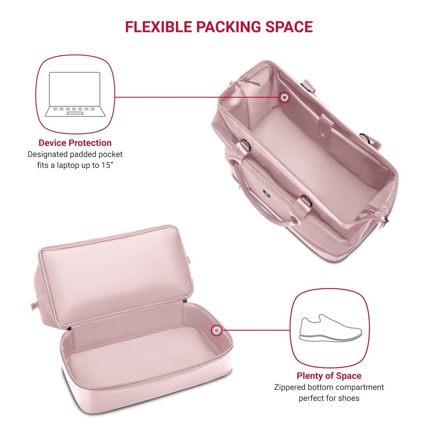 ✨SwissGear 7366 Hardside Expandable Luggage with Spinner Wheels✨