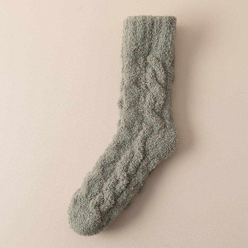 Velvet Lined House Socks