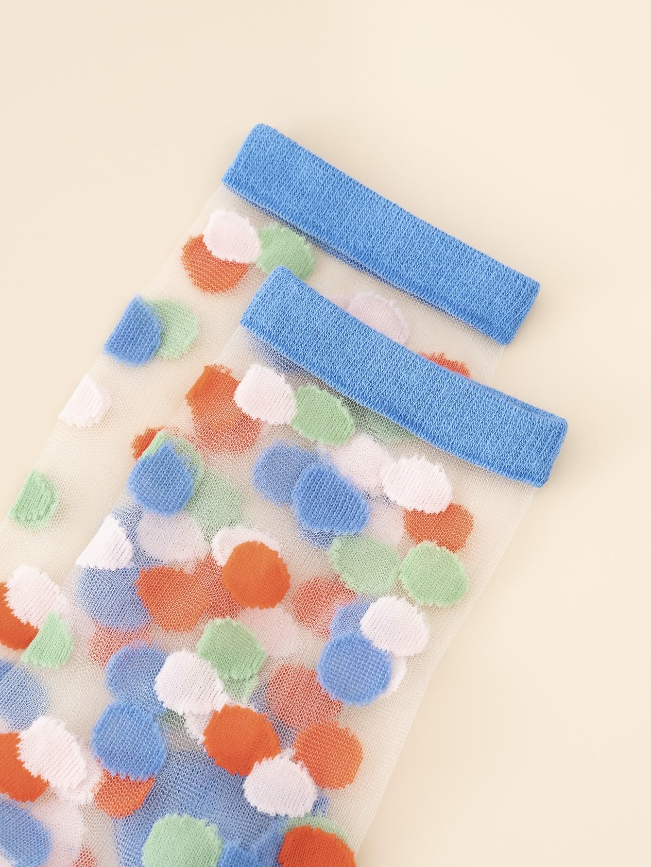 ✨ 5-Pair — Multicolor Crew Set ✨