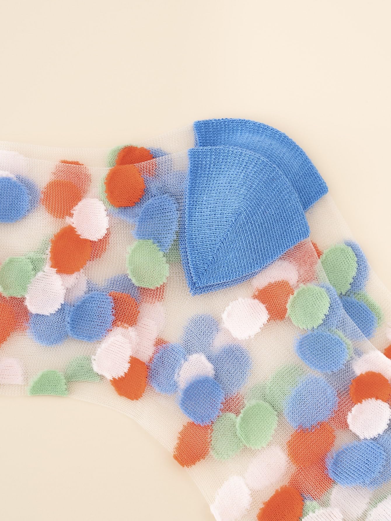 ✨ 5-Pair — Multicolor Crew Set ✨