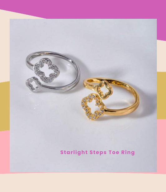 Starlight Steps Toe Ring
