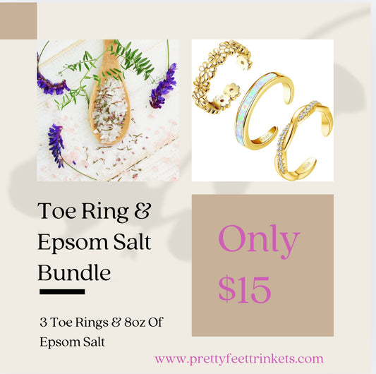 Toe Ring-Epsom Salt Bundle