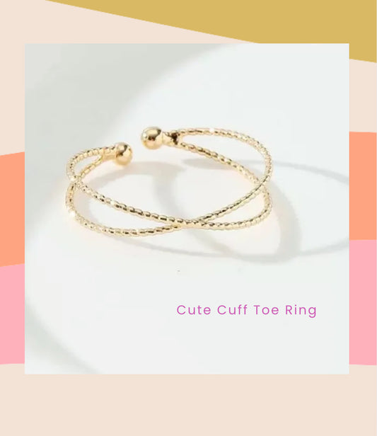 Cute Cuff Toe Ring