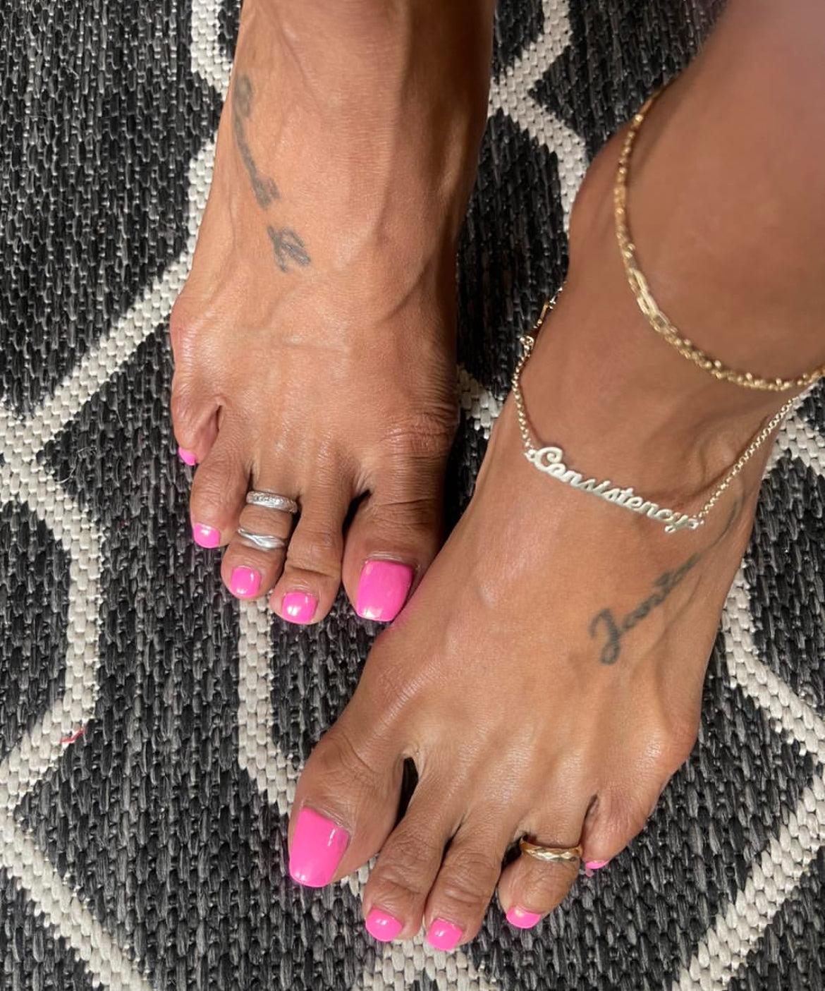Say My Name Custom Anklet