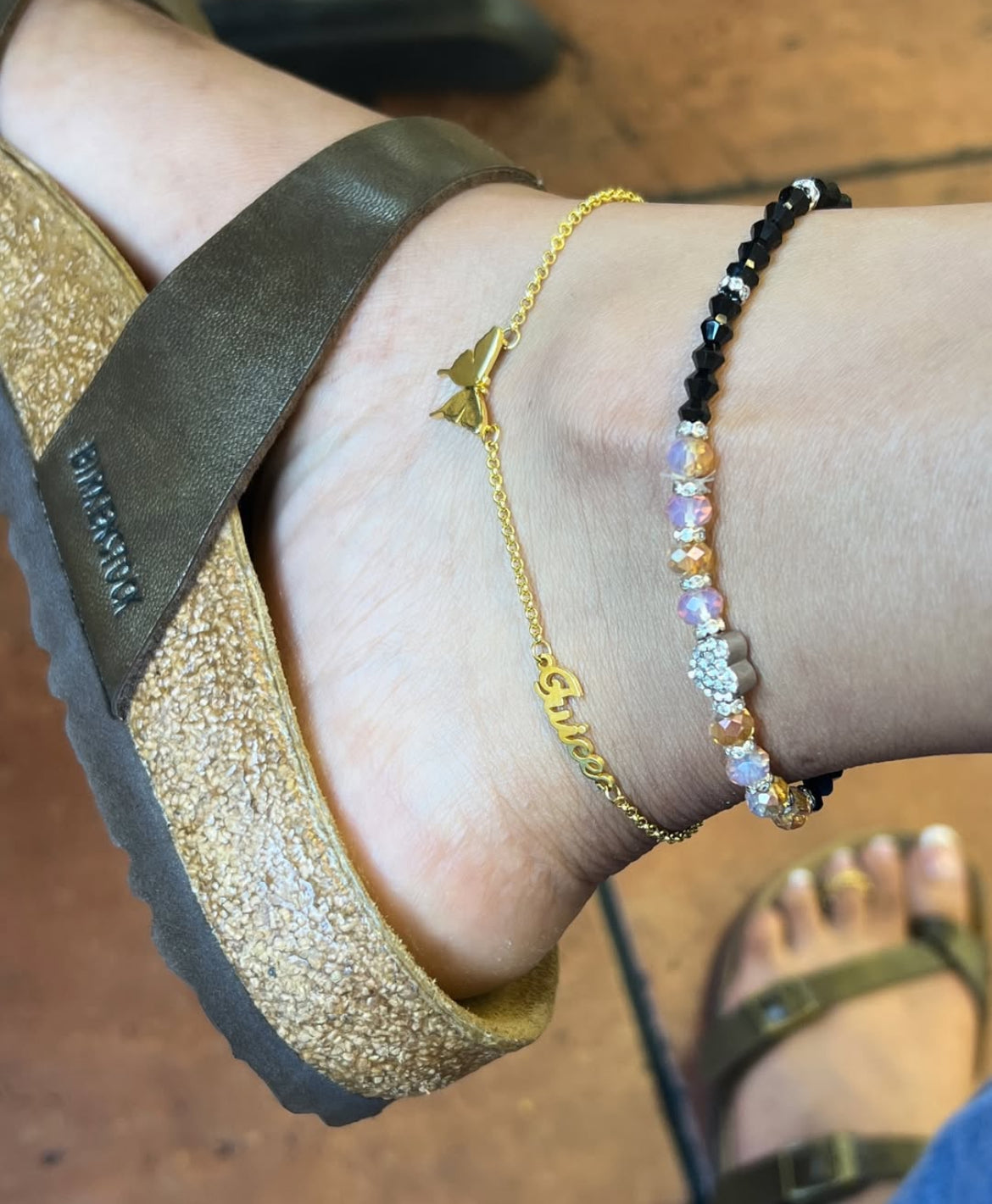 Obsessed Butterfly Anklet