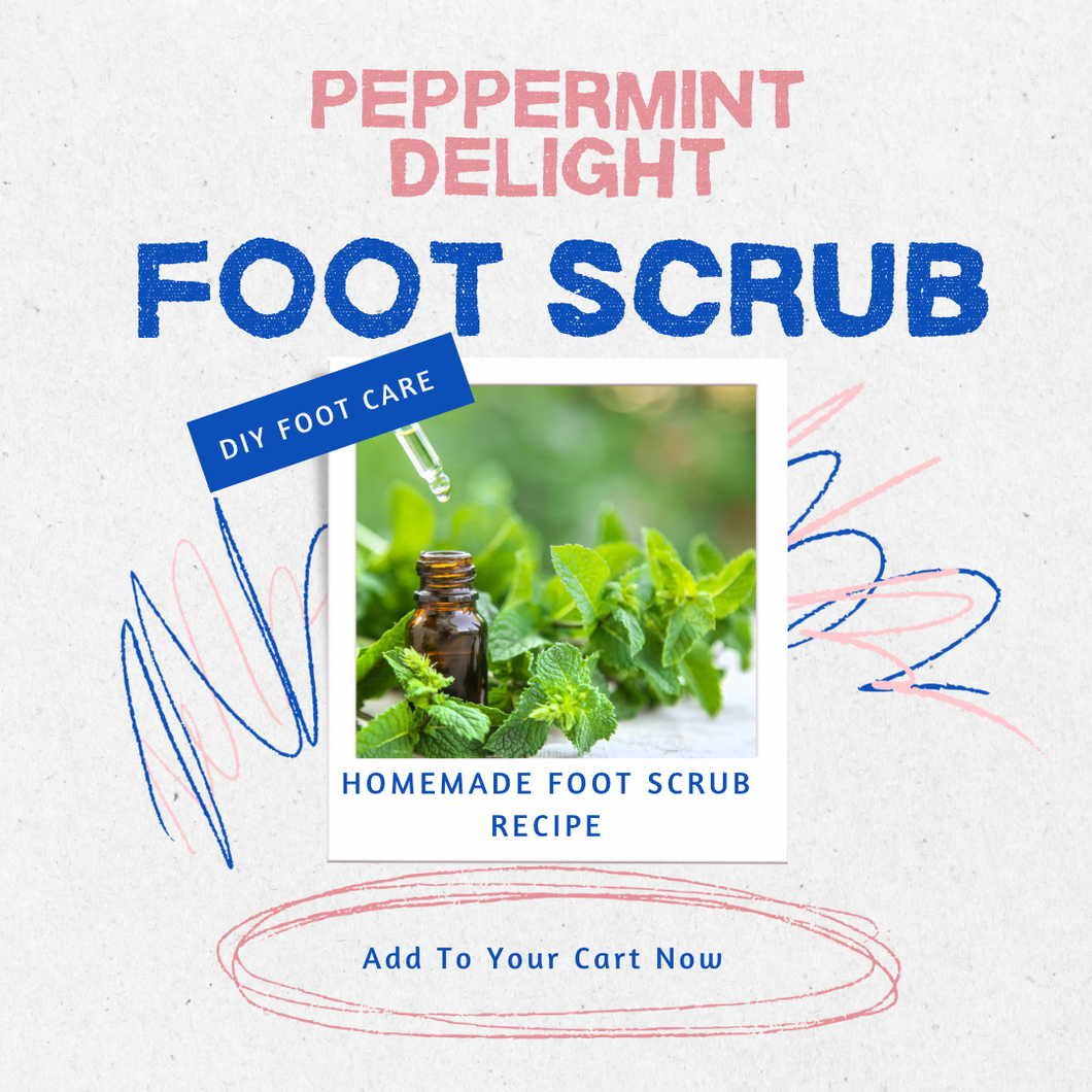 Peppermint Delight Foot Scrub